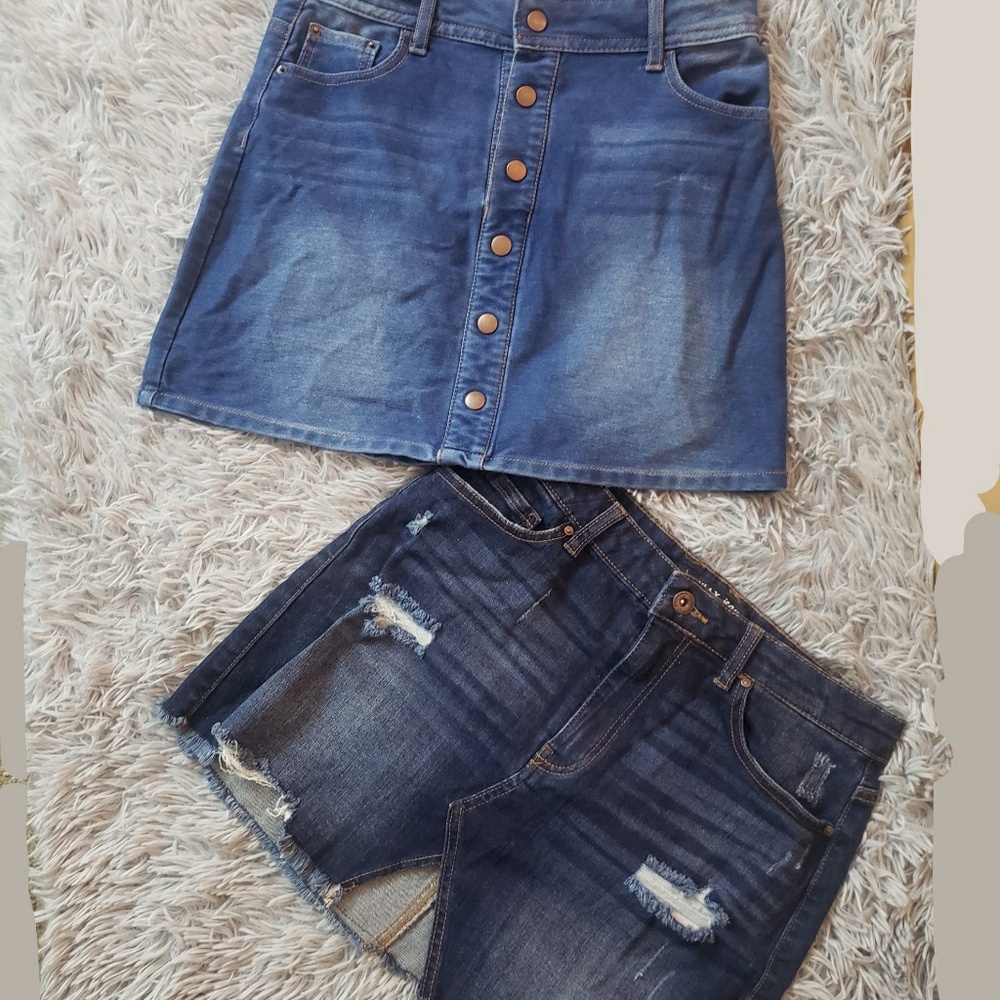 SKIRTS | Bundle Of 2 Denim Skirts!